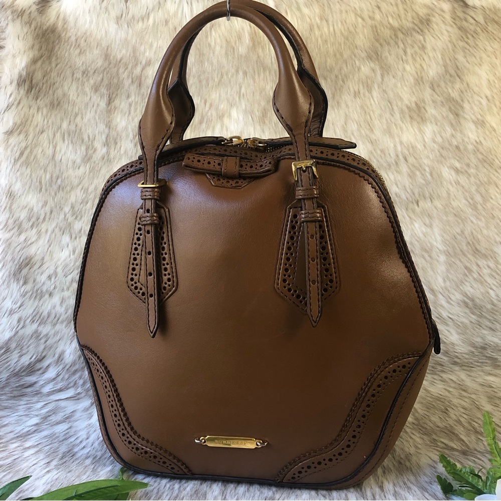 Burberry Orchard Large Leather Bag